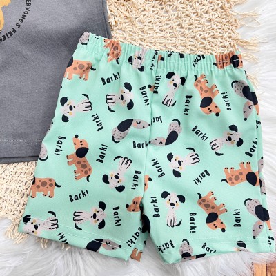 Conj. Regata My Dog Is e Bermuda Bark - Chumbo